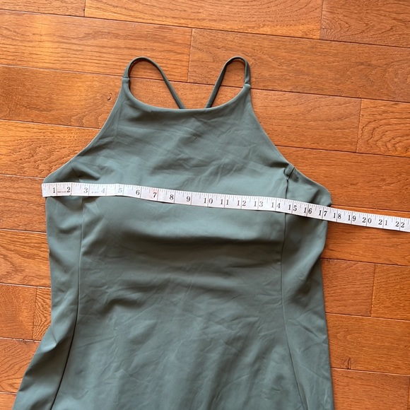 💚OLD NAVY ACTIVE SLEEVELESS POWERSOFT 2 IN 1 PERFORMANCE MINI SKORT/DRESS-GREEN - Picture 8 of 16